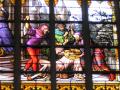 Stained glass.
