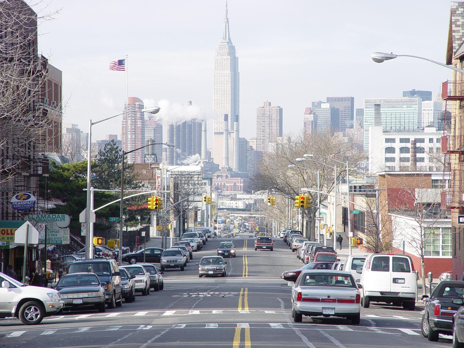 View on Manhattan ...