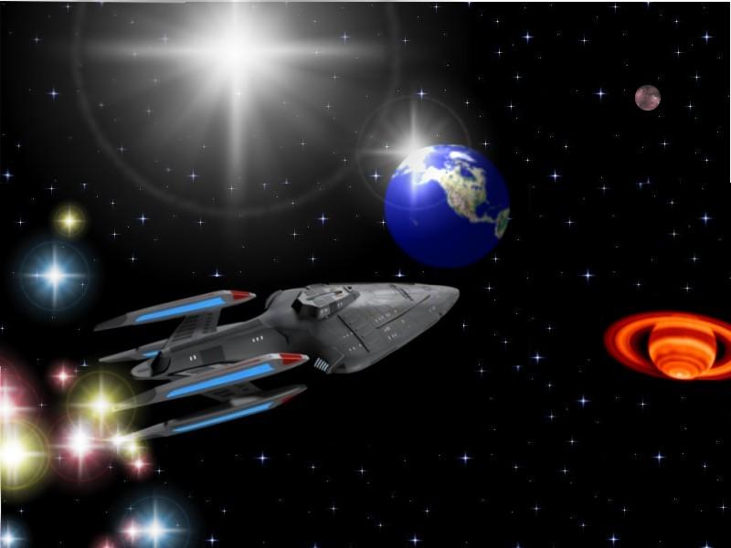 Spaceship Outer Space