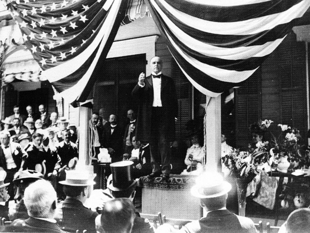 McKinley Campaign Speech