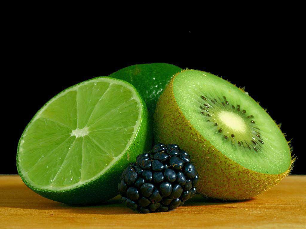 Limes and kiwis.