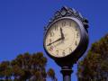 Clock in a park