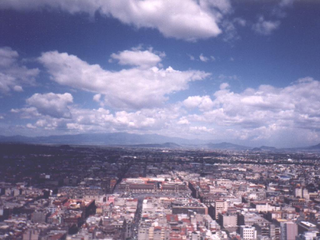 The Zocalo in Mexico City