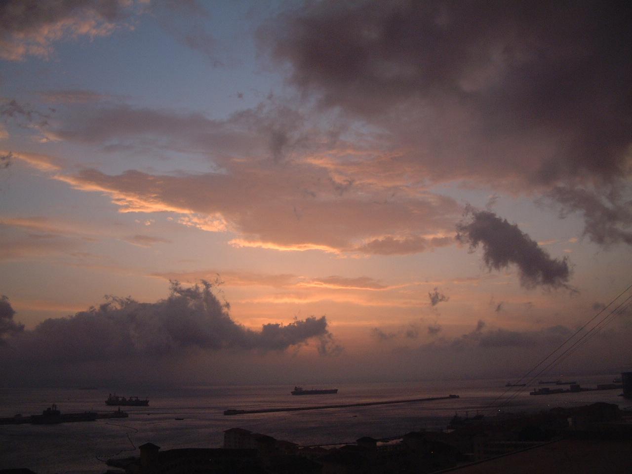Gibraltar Sunset I