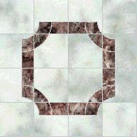 Tiles with a pattern