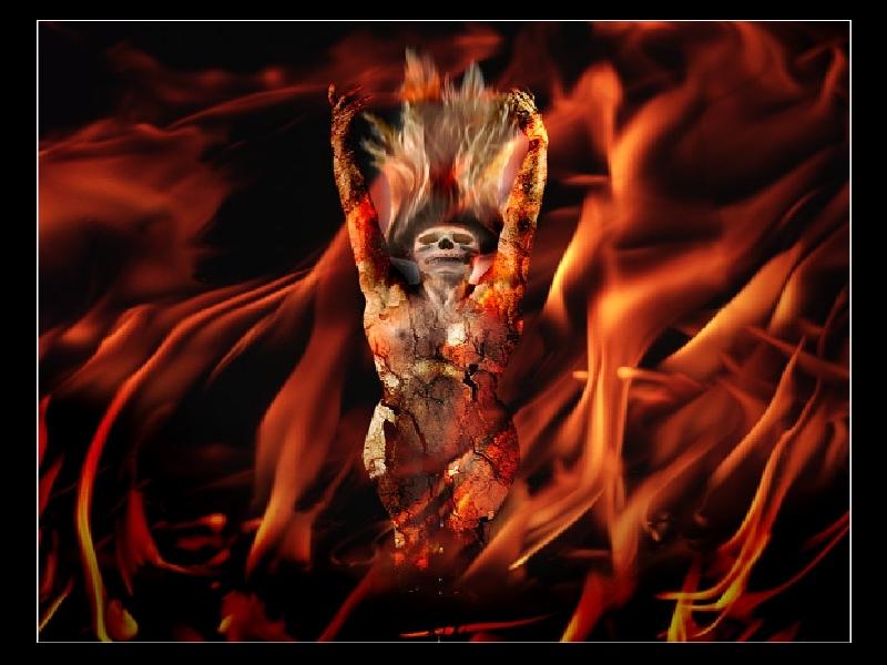 Burning in Hell
