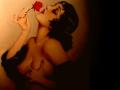 Alberto Vargas Painting
