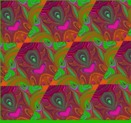 art deco heart