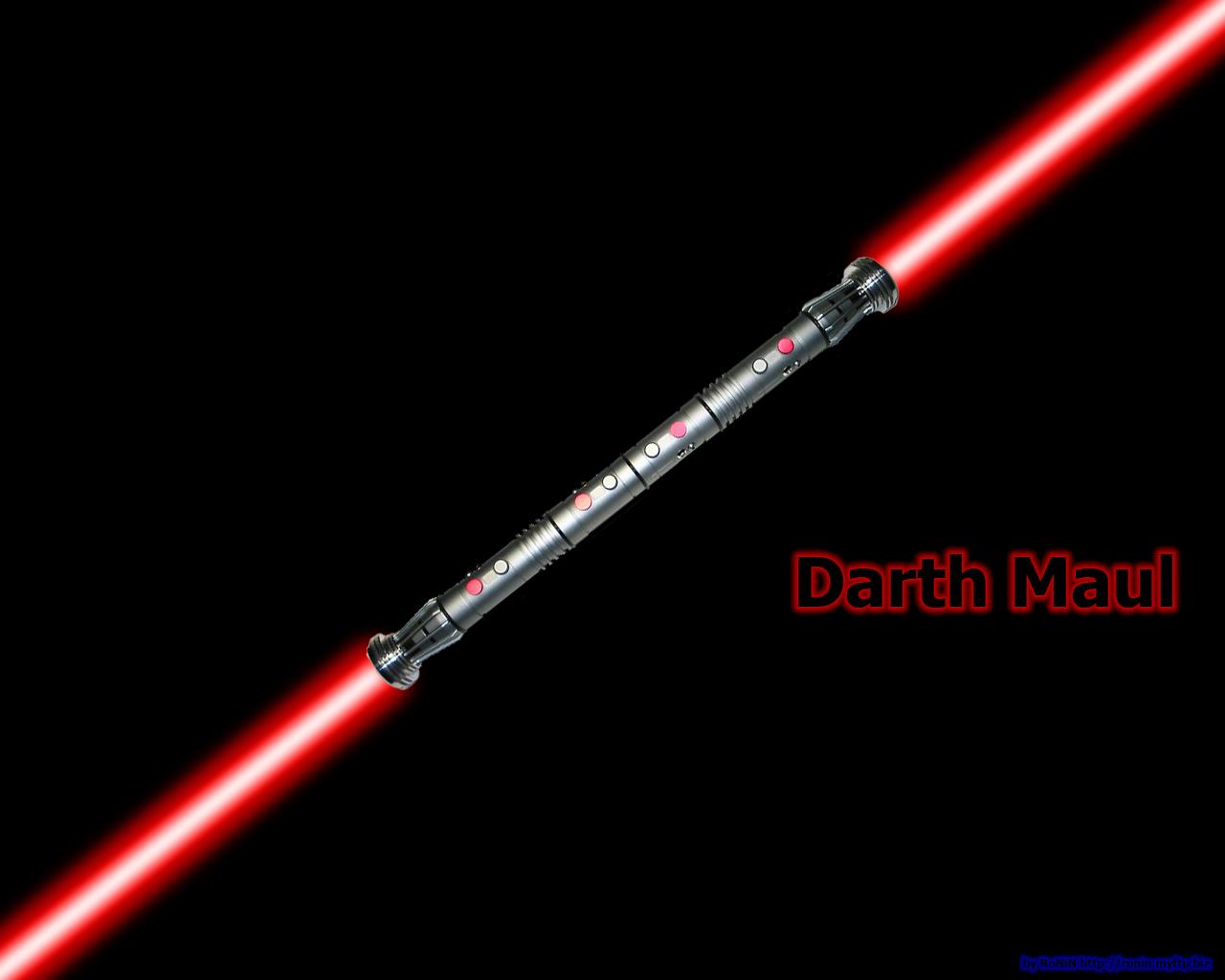 Darth Maul's saber