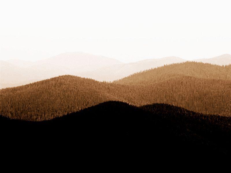 brown hills