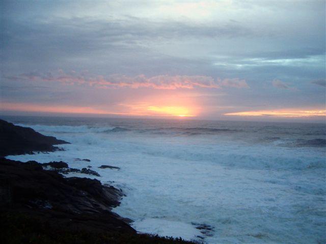 Sunset on the Ocean
