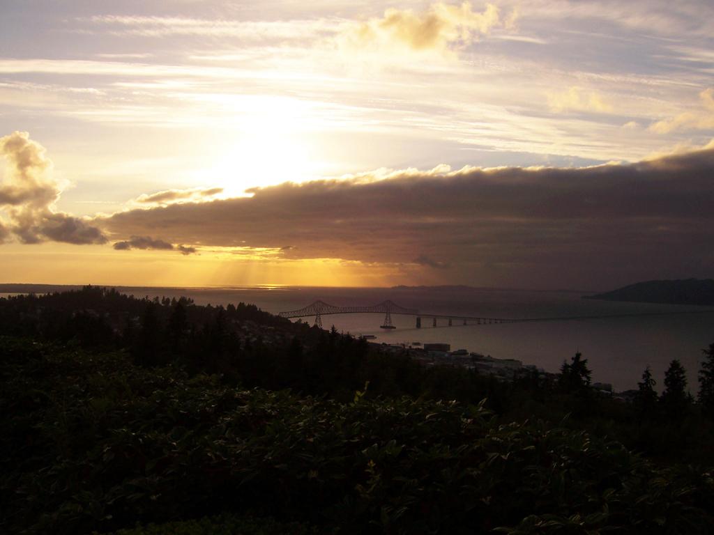 Astoria Bridge at Sunset