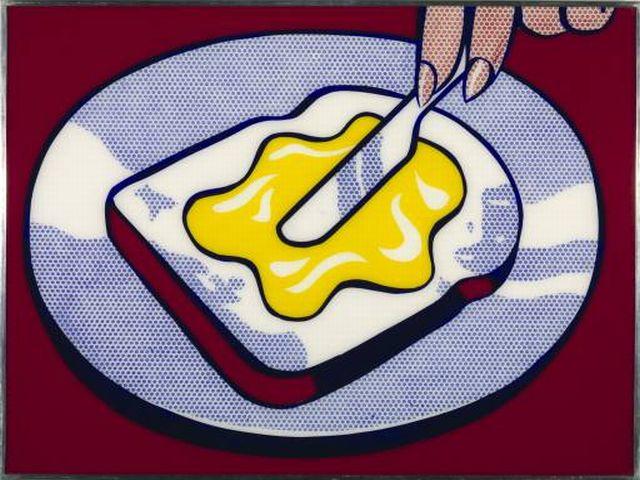 Lichtenstein Buttered Toast