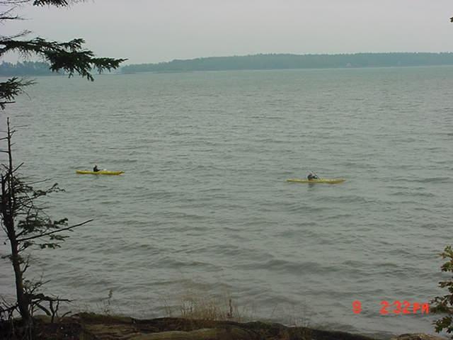 Canoeing in Freeport, Maine