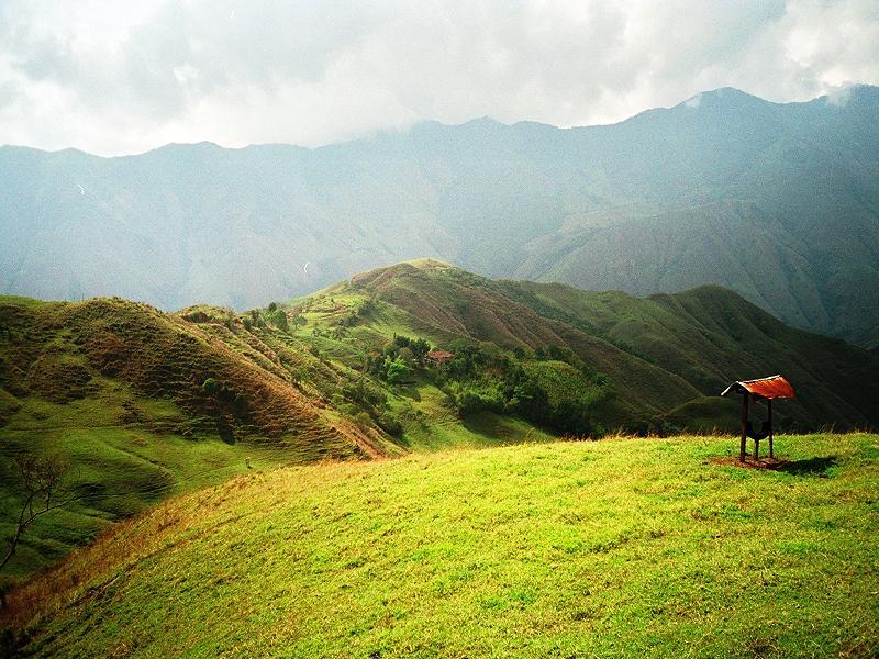 my aunt farm on the mountains