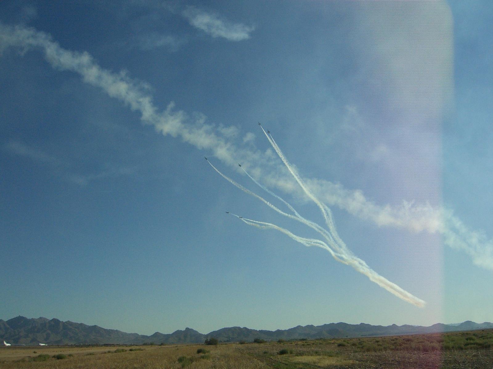 Air show in Phoenix.