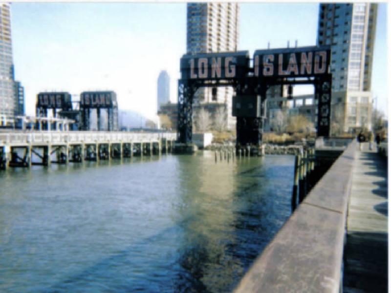 New York from the docks