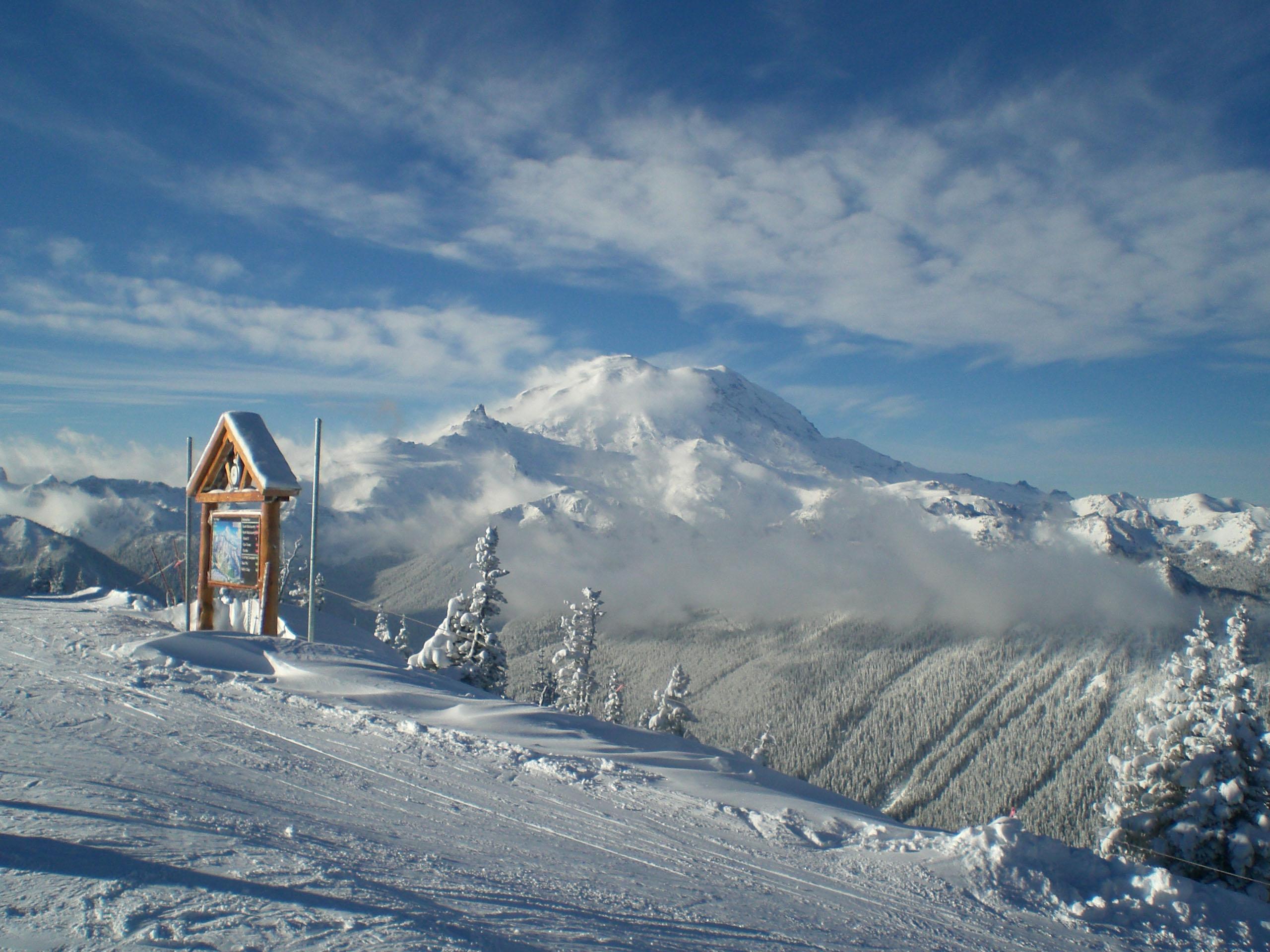 Mt. Rainer from Crystal