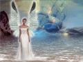 Angel and water
