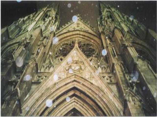 St. Patrick's Catheral in Snow