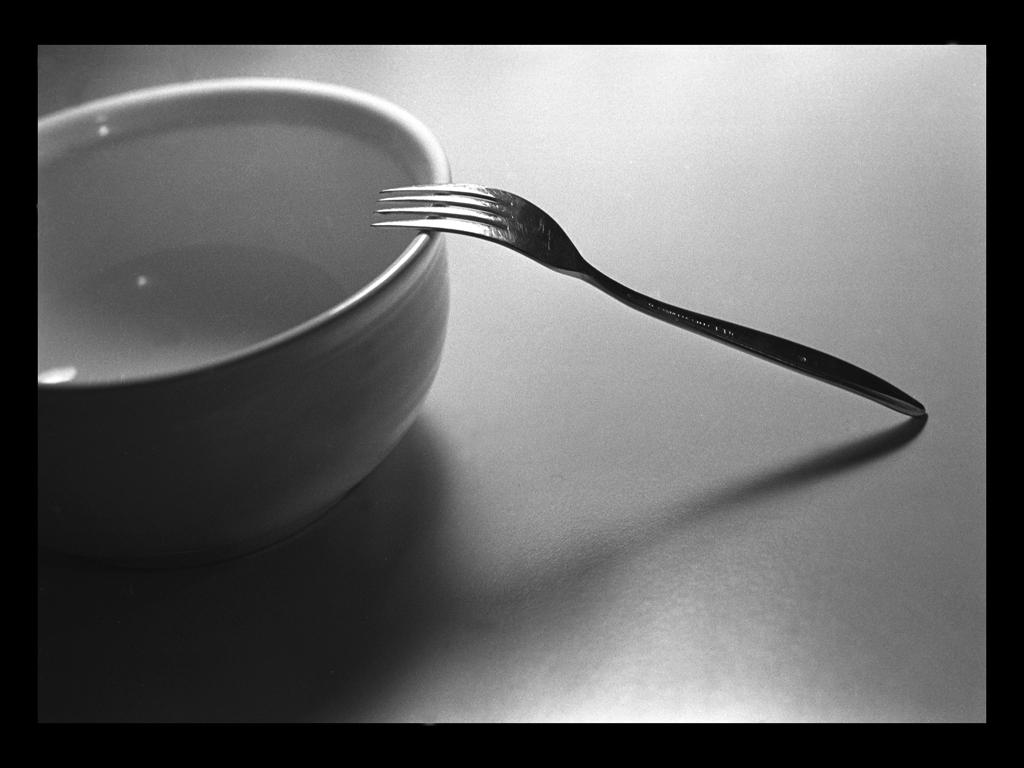 Bowl And Fork