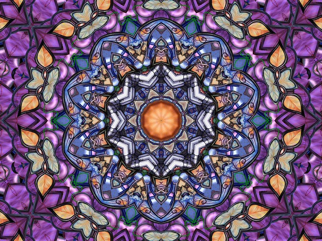 stained window