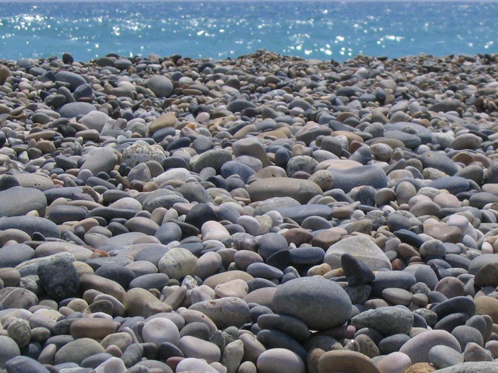 Stone beach