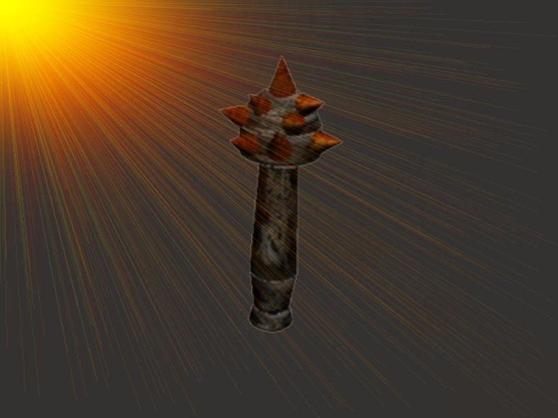 FIRE STONE MACE
