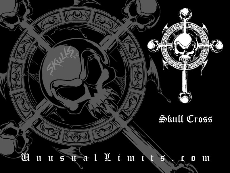 Skulls inc Cross