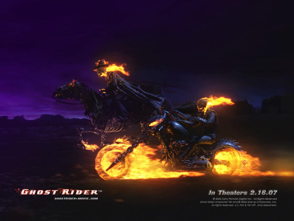 Ghost Rider and Caretaker