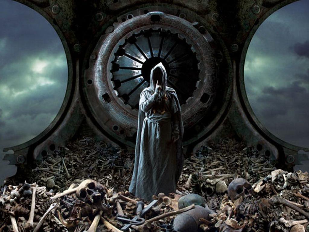 death in his lair