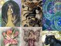 goddess collage