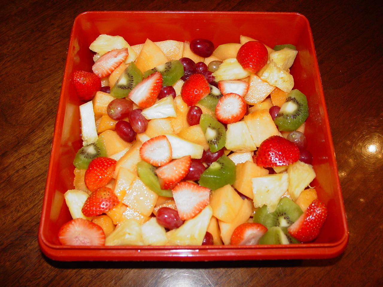 Breakfast fruit salad