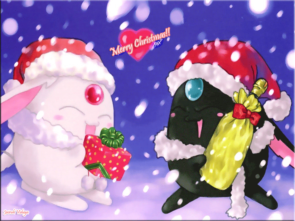 Mokona(Merry Christmas animated)