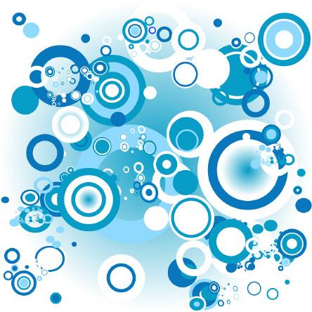 retro circles