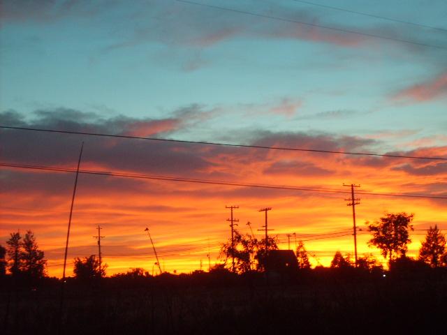 Sunset in the Delta